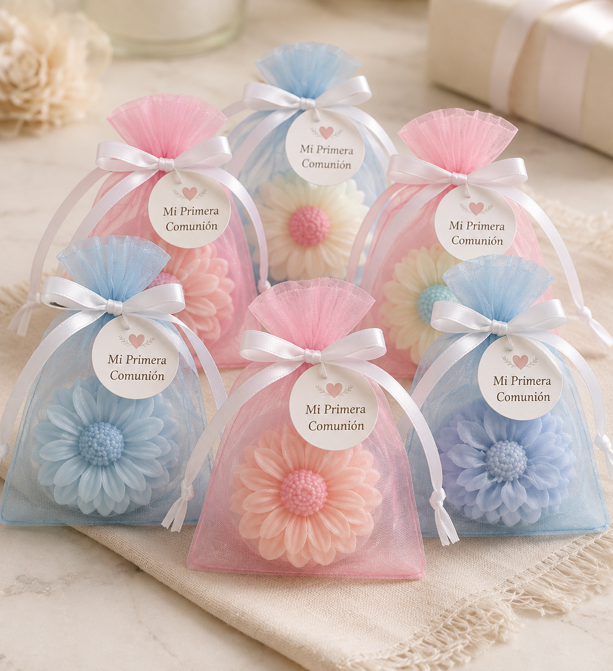 Flores de Wax Melts- Primera Comunión