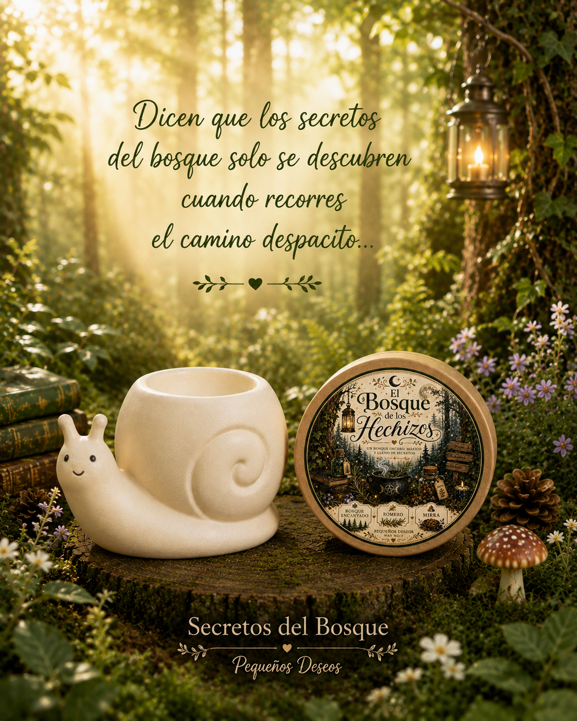 🐌🌿 Secretos del Bosque