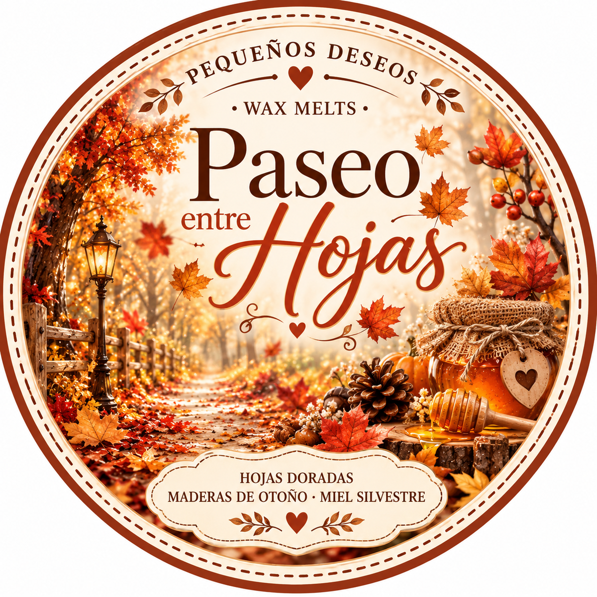 Tarrina Paseo entre hojas