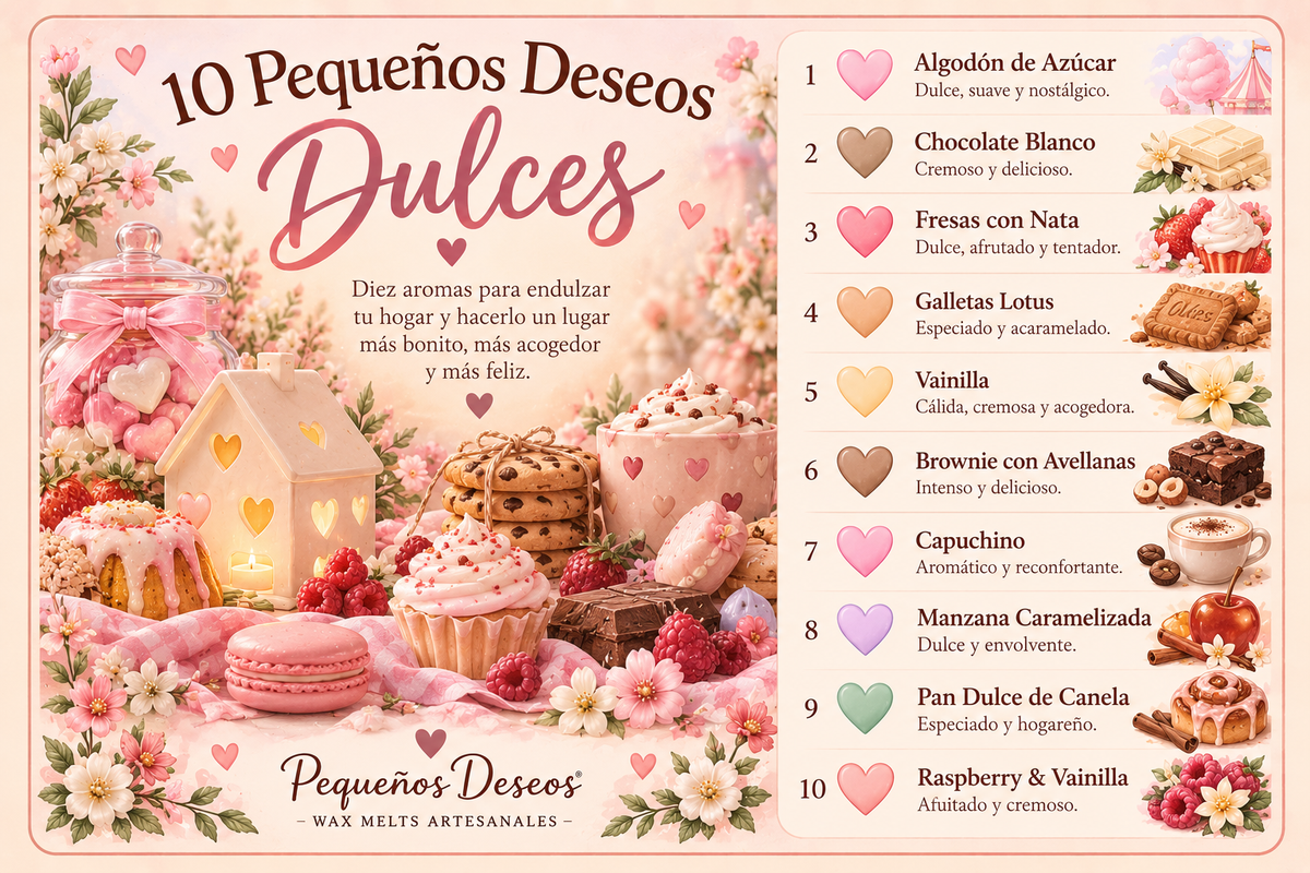 🍰✨10 Pequeños Deseos Dulces