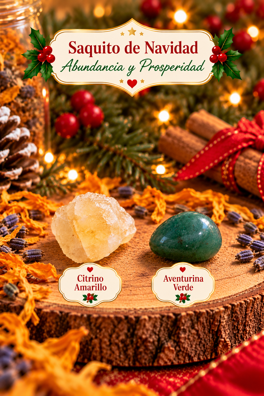 🎄✨ Saquito de Navidad
Abundancia y Prosperidad 💚