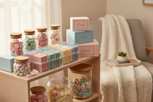 Cómo guardar tus wax melts correctamente y conservar su aroma