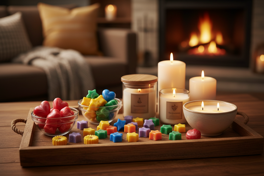 Wax melts vs. velas: diferencias, ventajas y cuál es mejor para tu hogar