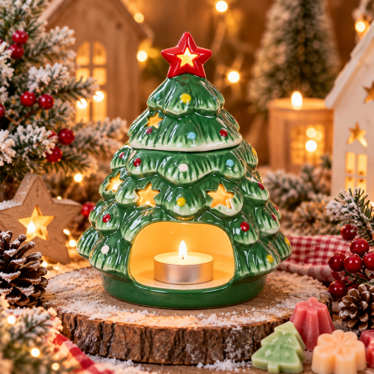 Quemador El Arbolito de los Deseos 🎄