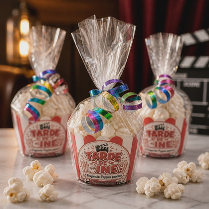 Tarrina de palomitas "Tarde de cine"