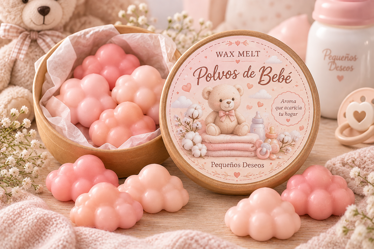 Tarrina Nube de Ternura · Polvos de Bebé ☁️🧸
