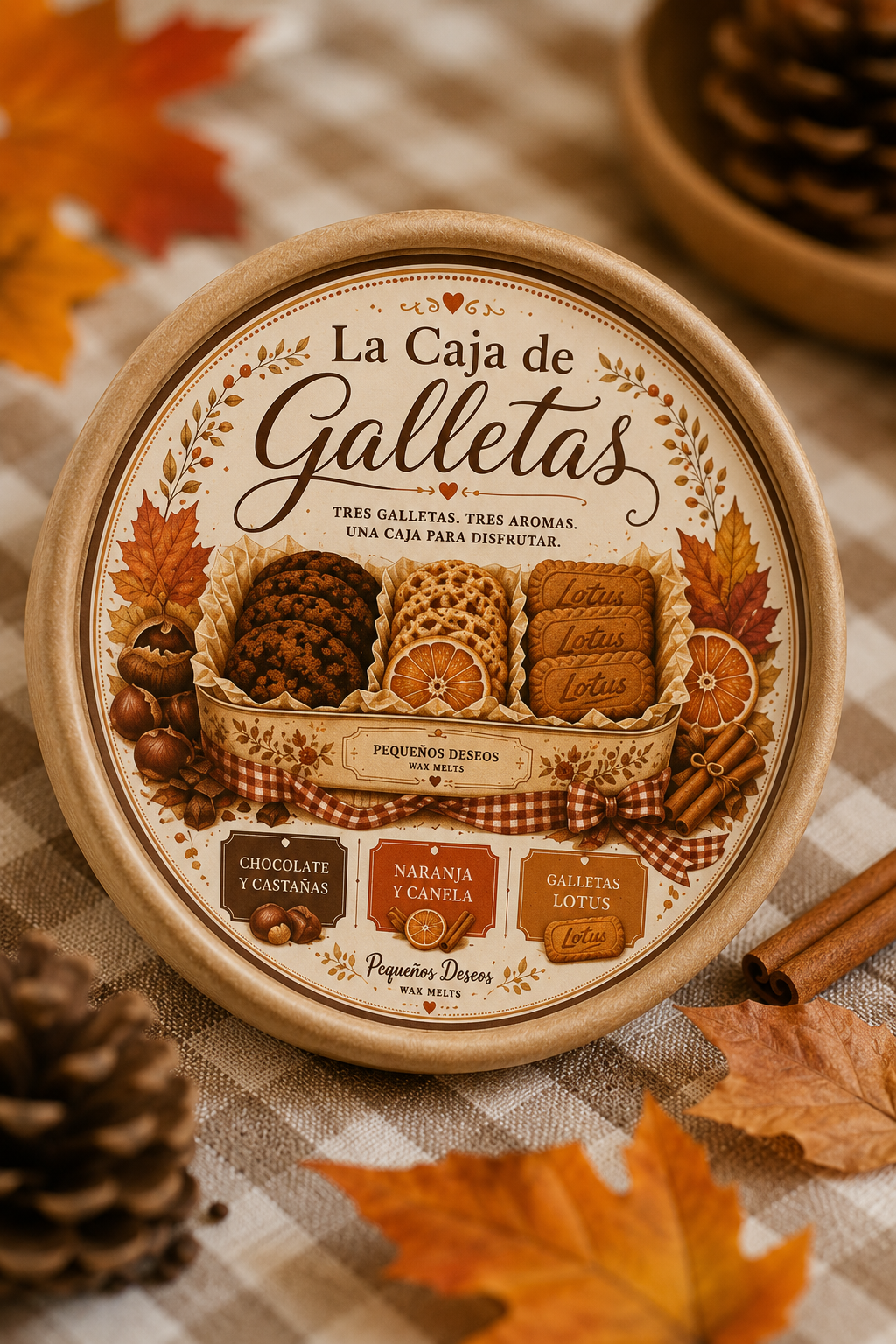 Tarrina 🍪 La Caja de Galletas 🍂