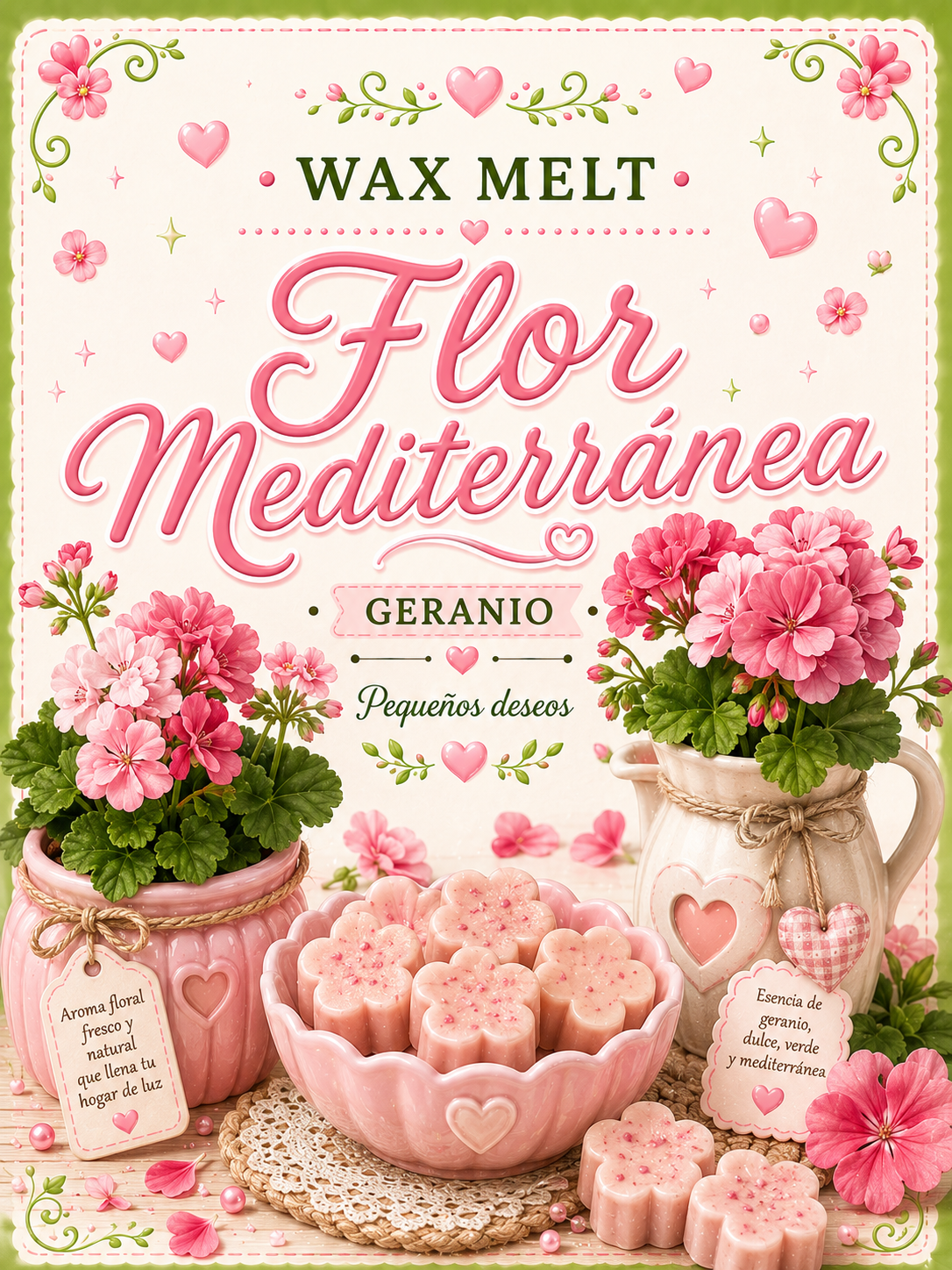 Tabletas Wax Melts - Personalizables