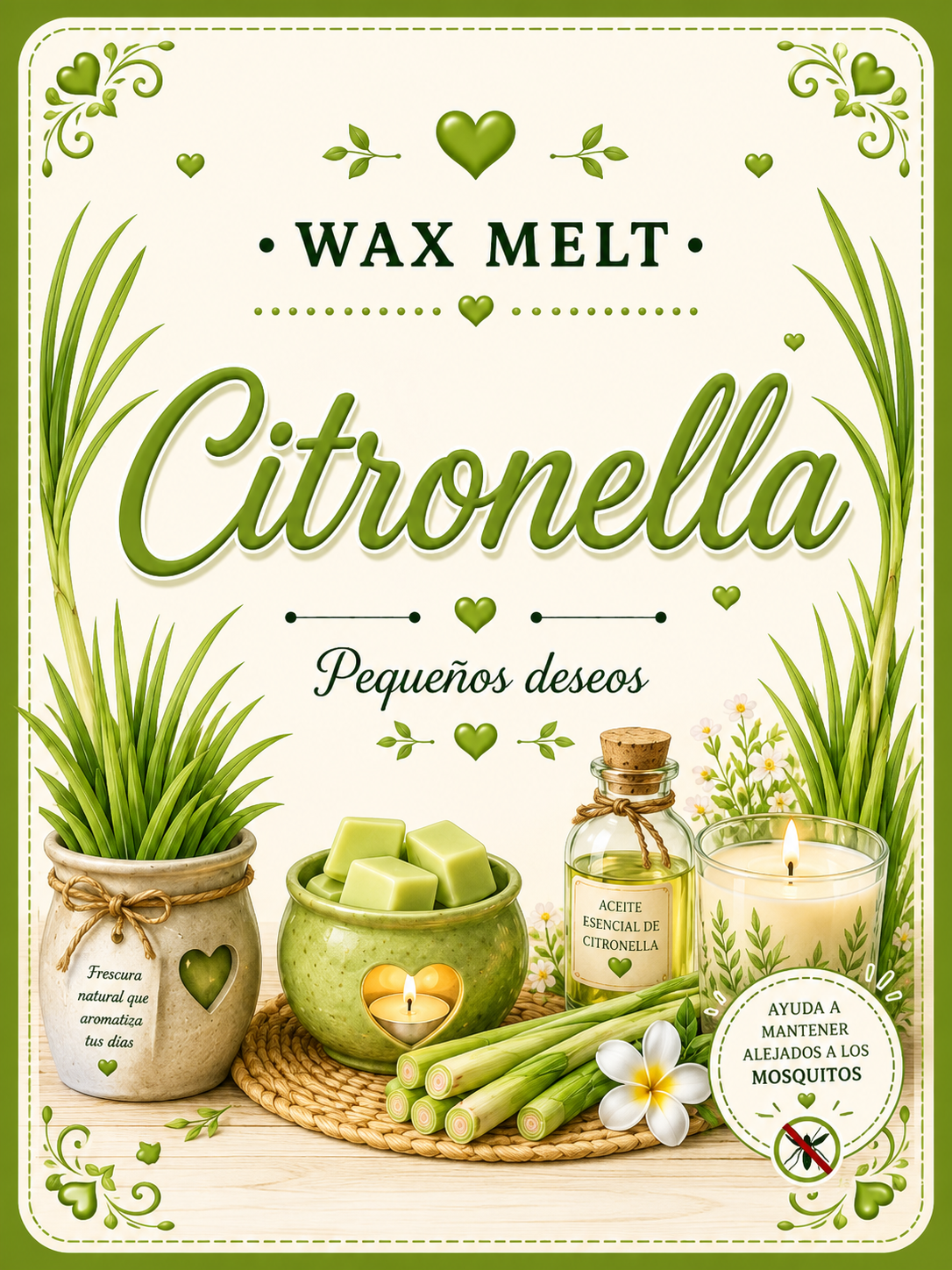 Tabletas Wax Melts - Personalizables