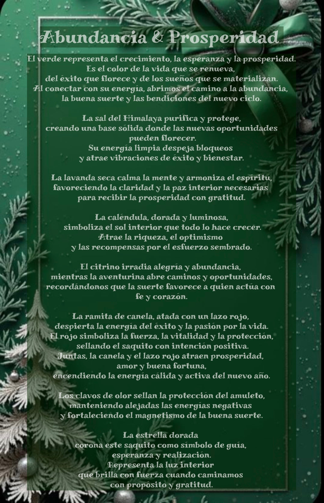 Abundancia y prosperidad