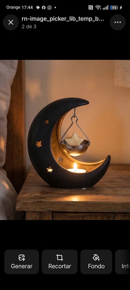 Quemador Luna Creciente 🌒