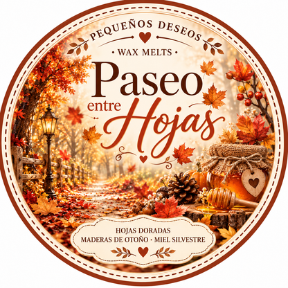 Tarrina Paseo entre hojas