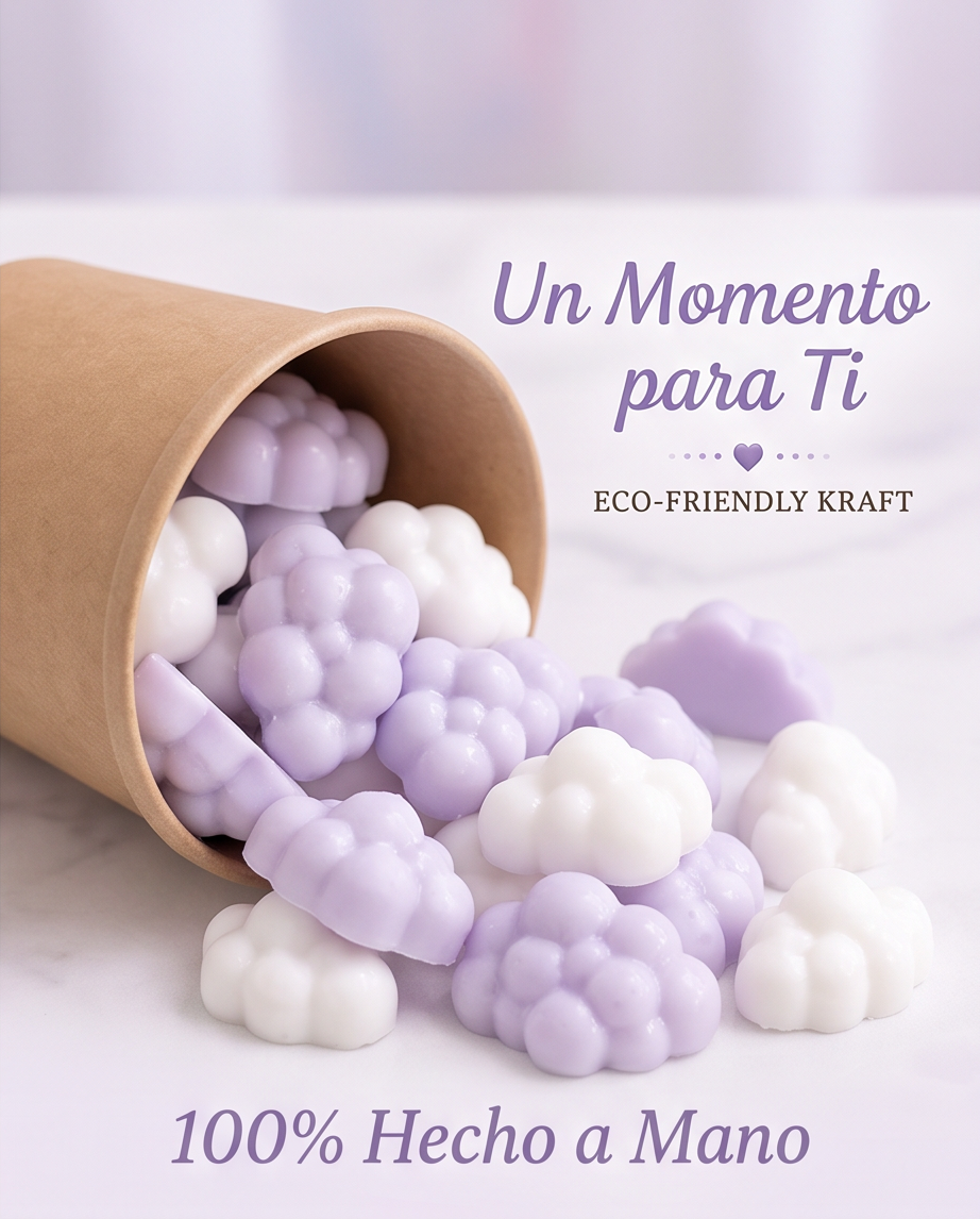 Tarrina "Nubes de bienestar- Fragancia Spa"