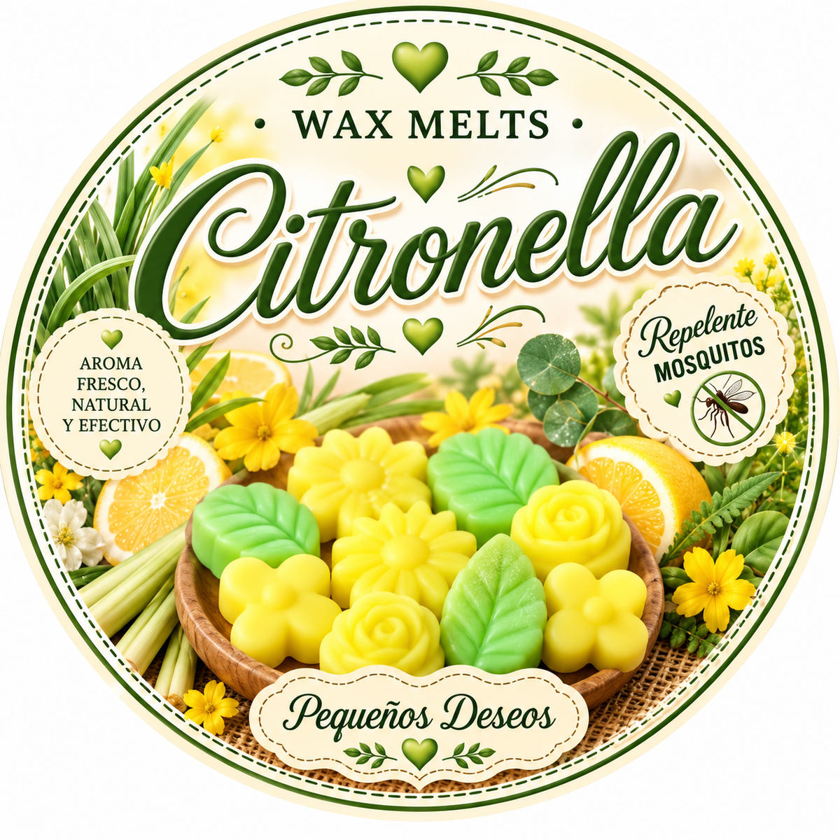 Tarrina Citronella