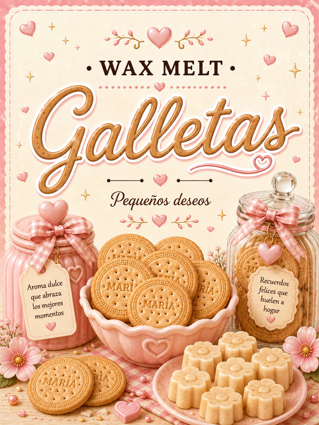 Tabletas Wax Melts - Personalizables