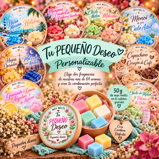 Tu PEQUEÑO Deseo· 60 g. Personalizables ✨