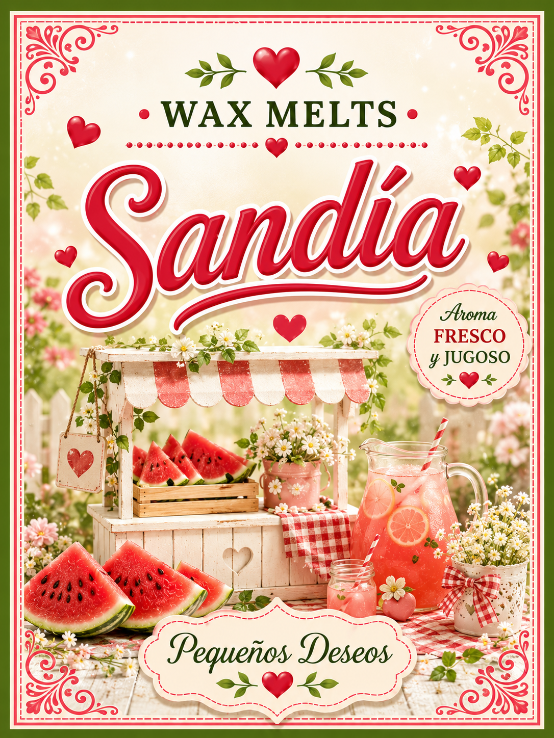 Tabletas Wax Melts - Personalizables