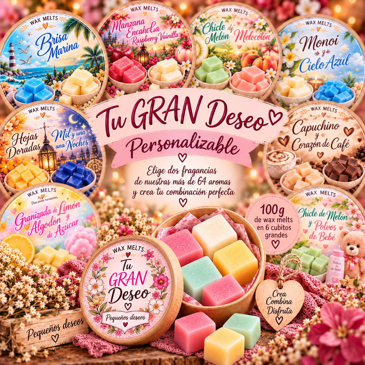 Tu GRAN Deseo· 100 g. Personalizables ✨