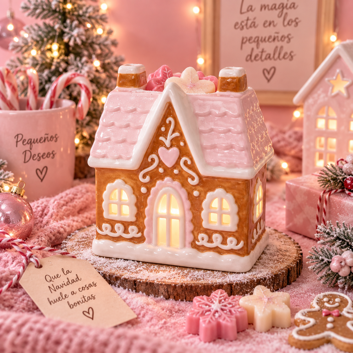 Quemador Casita Dulce Navidad