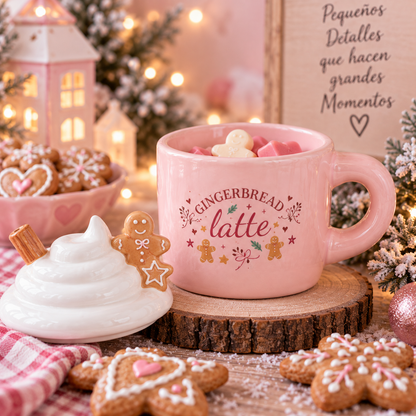 🍪☕ Dulce Latte de Navidad · Quemador para Wax Melts