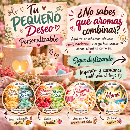Tu PEQUEÑO Deseo· 60 g. Personalizables ✨