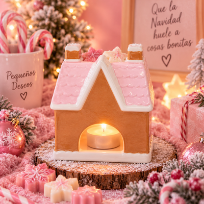 Quemador Casita Dulce Navidad