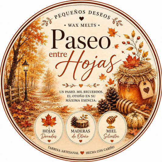 Tarrina "Paseo entre hojas"