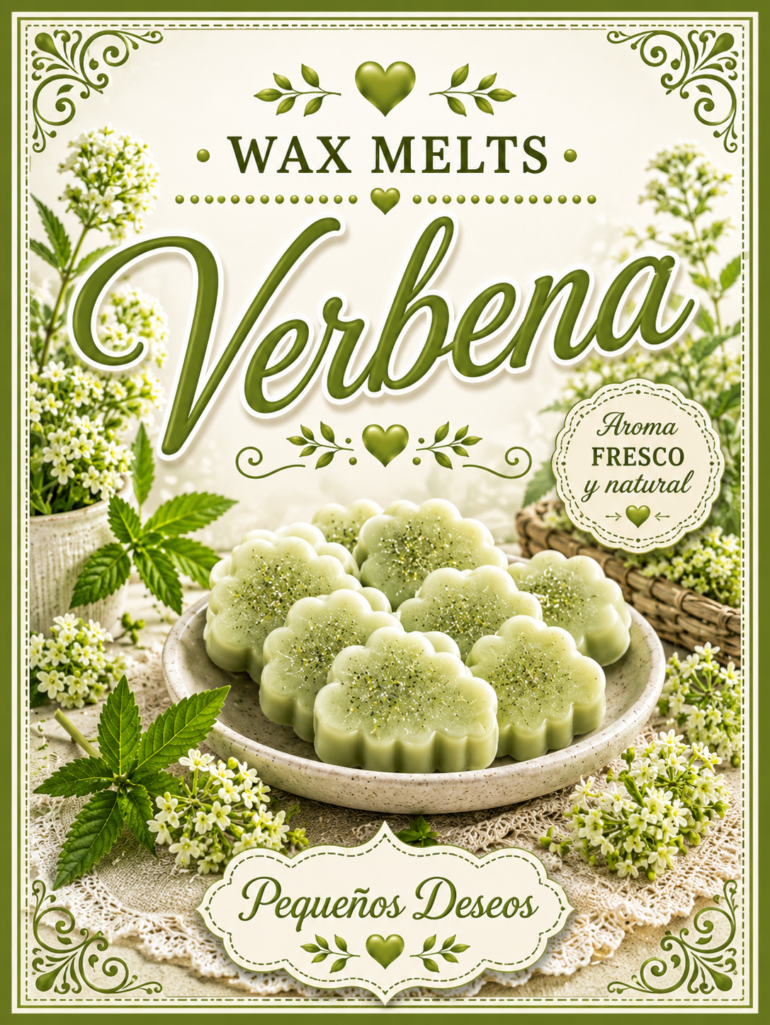 Tabletas Wax Melts - Personalizables