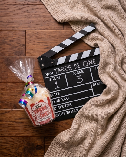 Tarrina de palomitas "Tarde de cine"