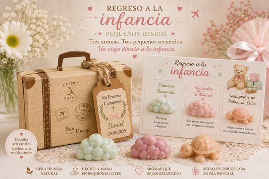Mini maleta de Wax Melts - Primera Comunión
