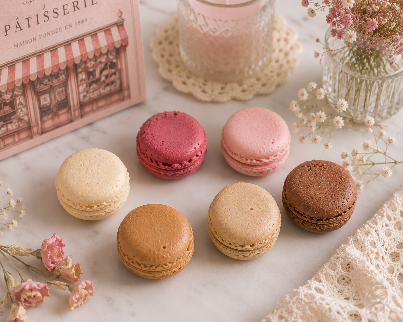 🩷 Macarons de Pastelería