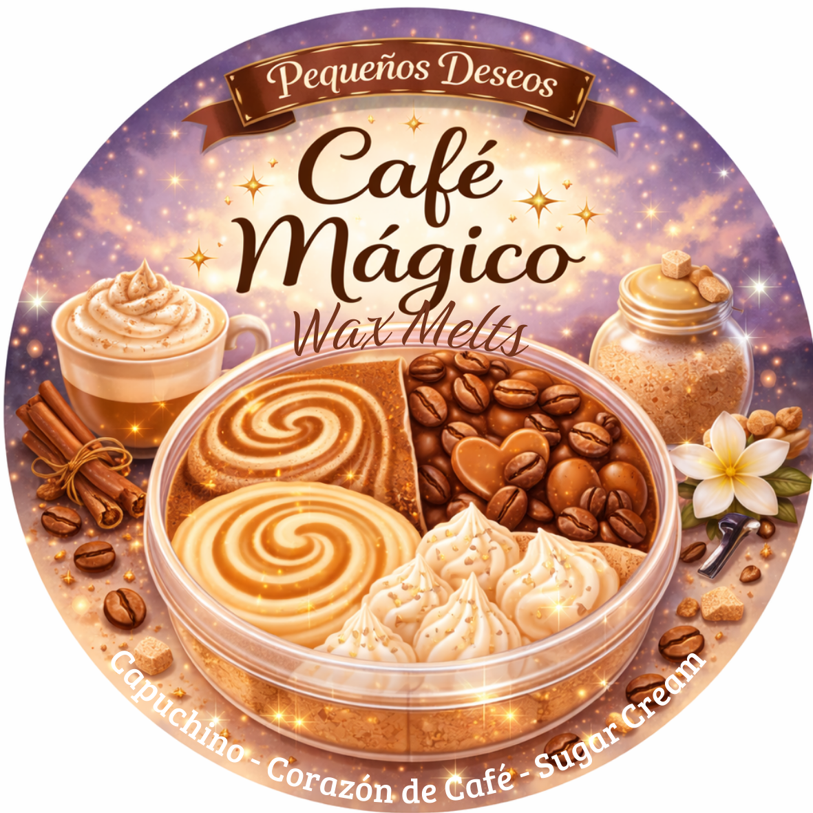 Tarrina "Café Mágico"