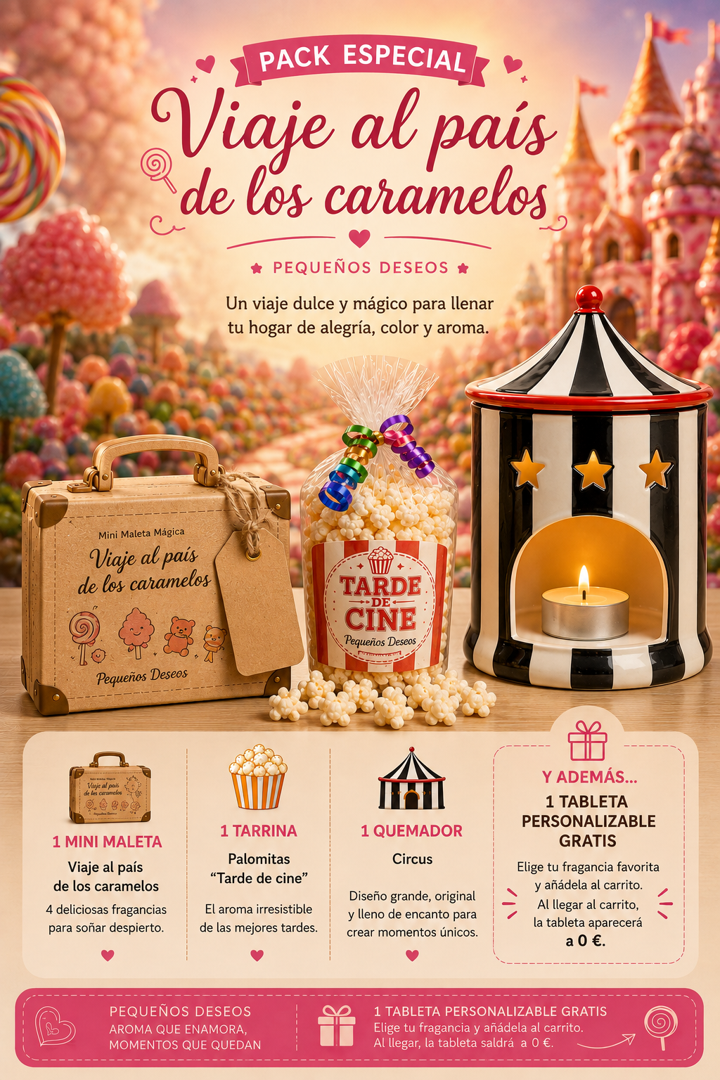 Pack Especial: Viaje al país de los caramelos 🍭