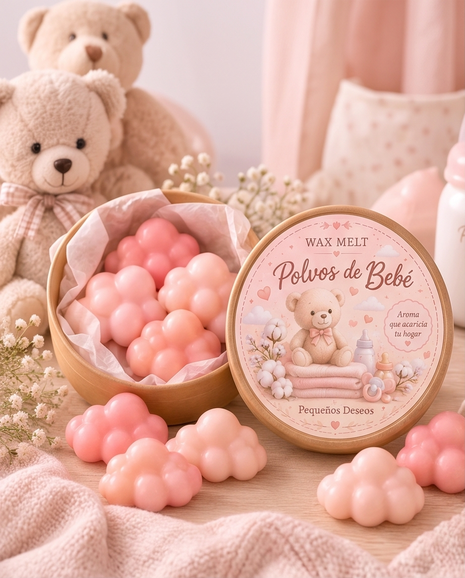 Tarrina Nube de Ternura · Polvos de Bebé ☁️🧸