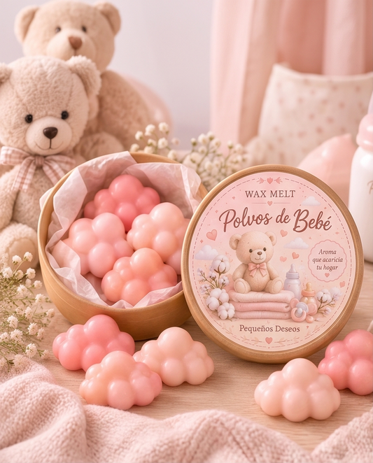 Tarrina Nube de Ternura · Polvos de Bebé ☁️🧸