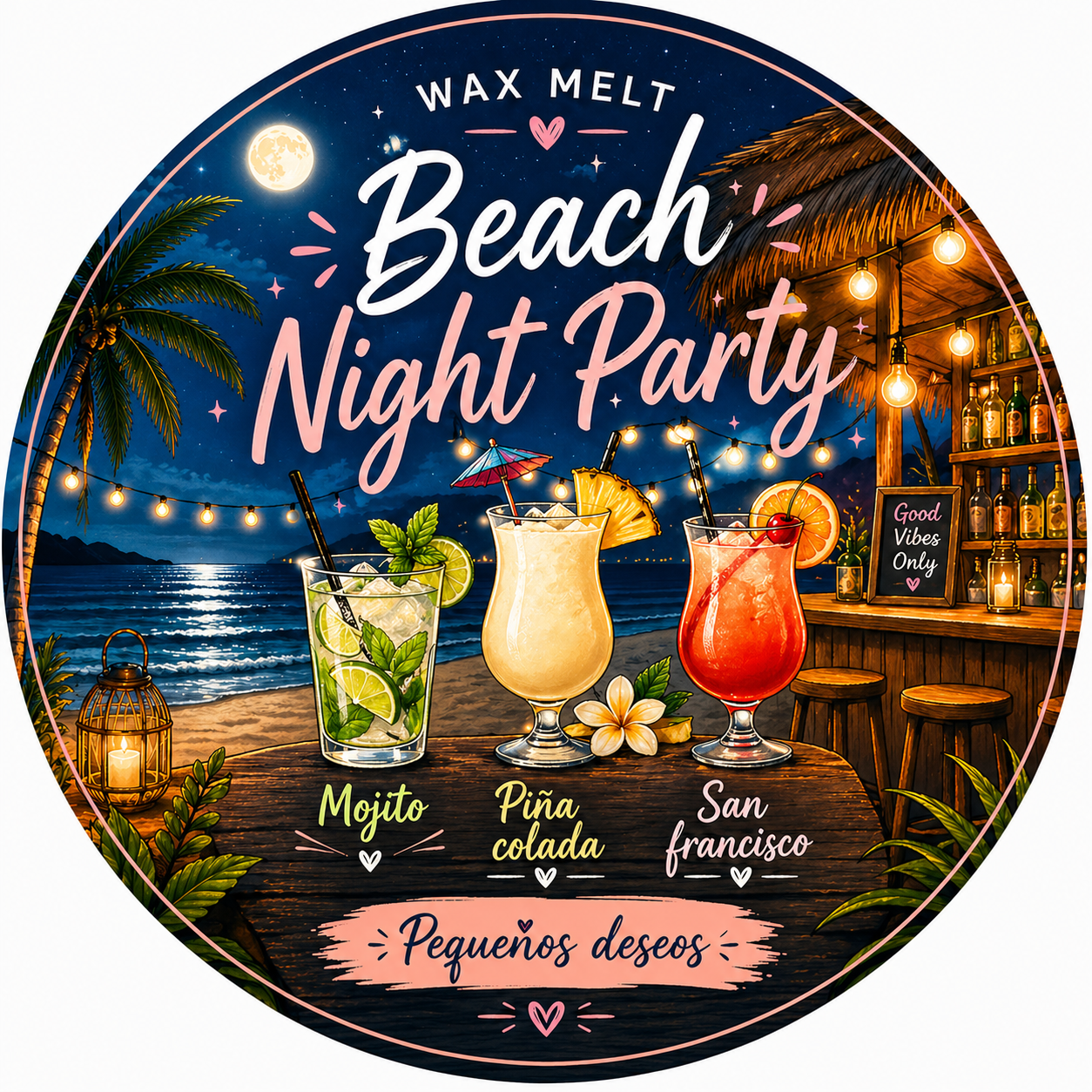 Tarrina "Beach Night Party"