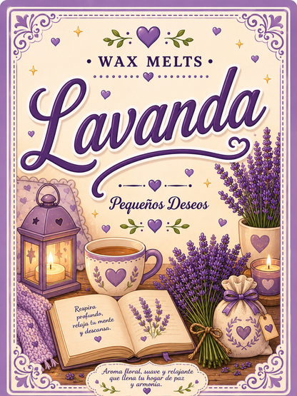 Tabletas Wax Melts - Personalizables