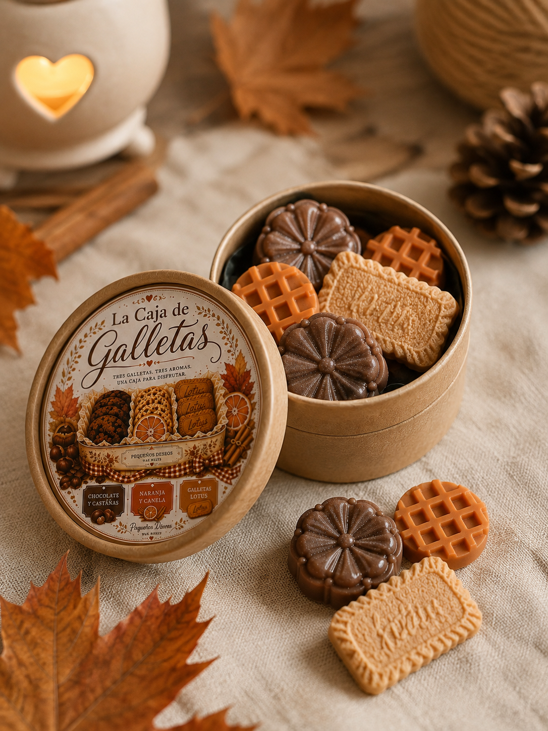 Tarrina 🍪 La Caja de Galletas 🍂