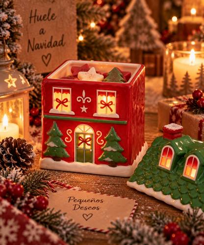 🎄🏠 Quemador Casita de Navidad