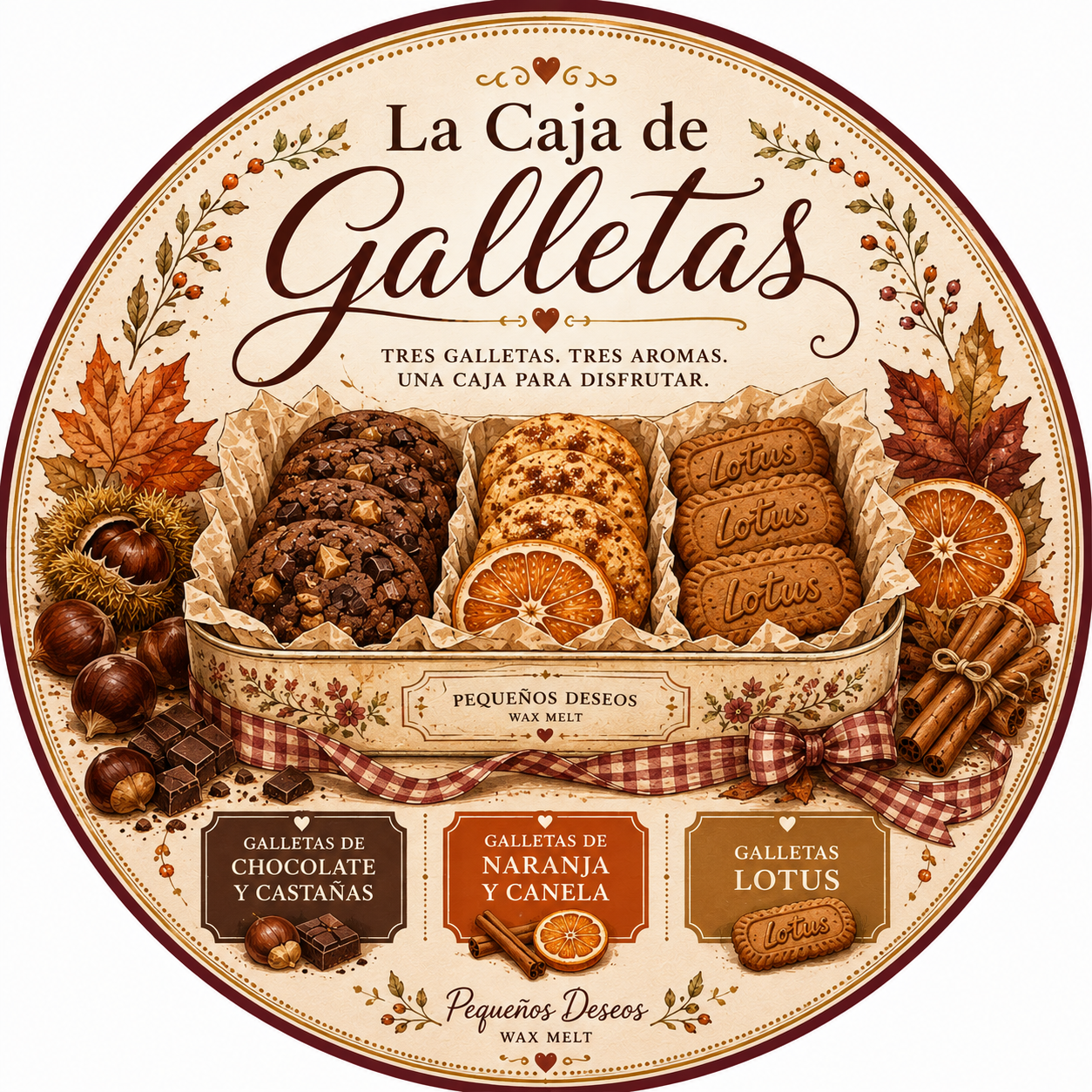 Tarrina 🍪 La Caja de Galletas 🍂